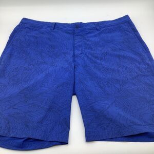 Nike Golf Mens Standard Fit Dri Fit Golf Shorts Blue Size 38‎